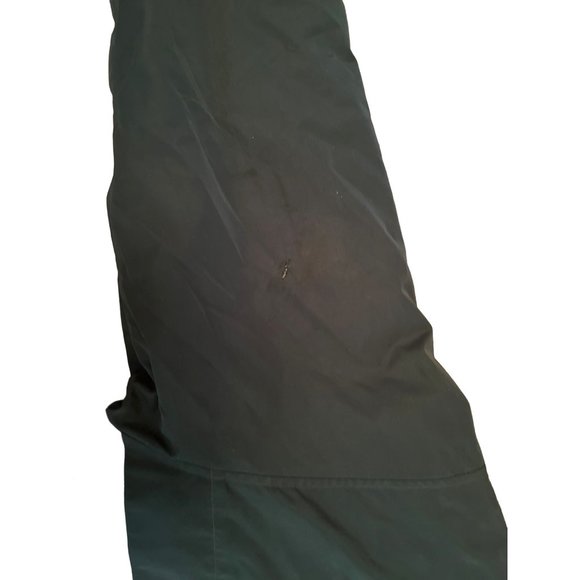 Chaps Ralph Lauren Mens Jacket M Green Navy Windbreaker Hooded Full Zip Logo Lon - Picture 9 of 9